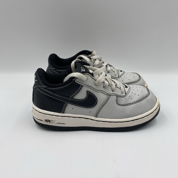 Nike‎ Black And Gray Baby Force 1, 314194-002 Toddler 10C Air Force - Picture 1 of 10